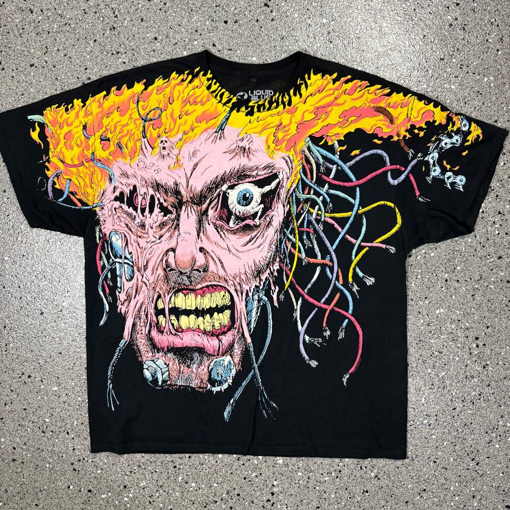 2020 Liquid Blue Weapon X All Over Print Comic Graphic T-shirt